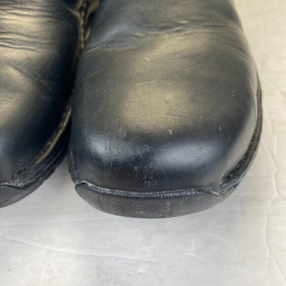 Red Wing Work Shoes Safety Toe‎ Black Leather Mens 8700 Slip On Loafer 11 E2 EE